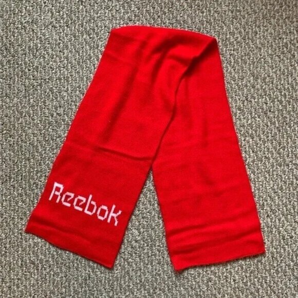 Vintage Red Reebok Scarf - Picture 1 of 2